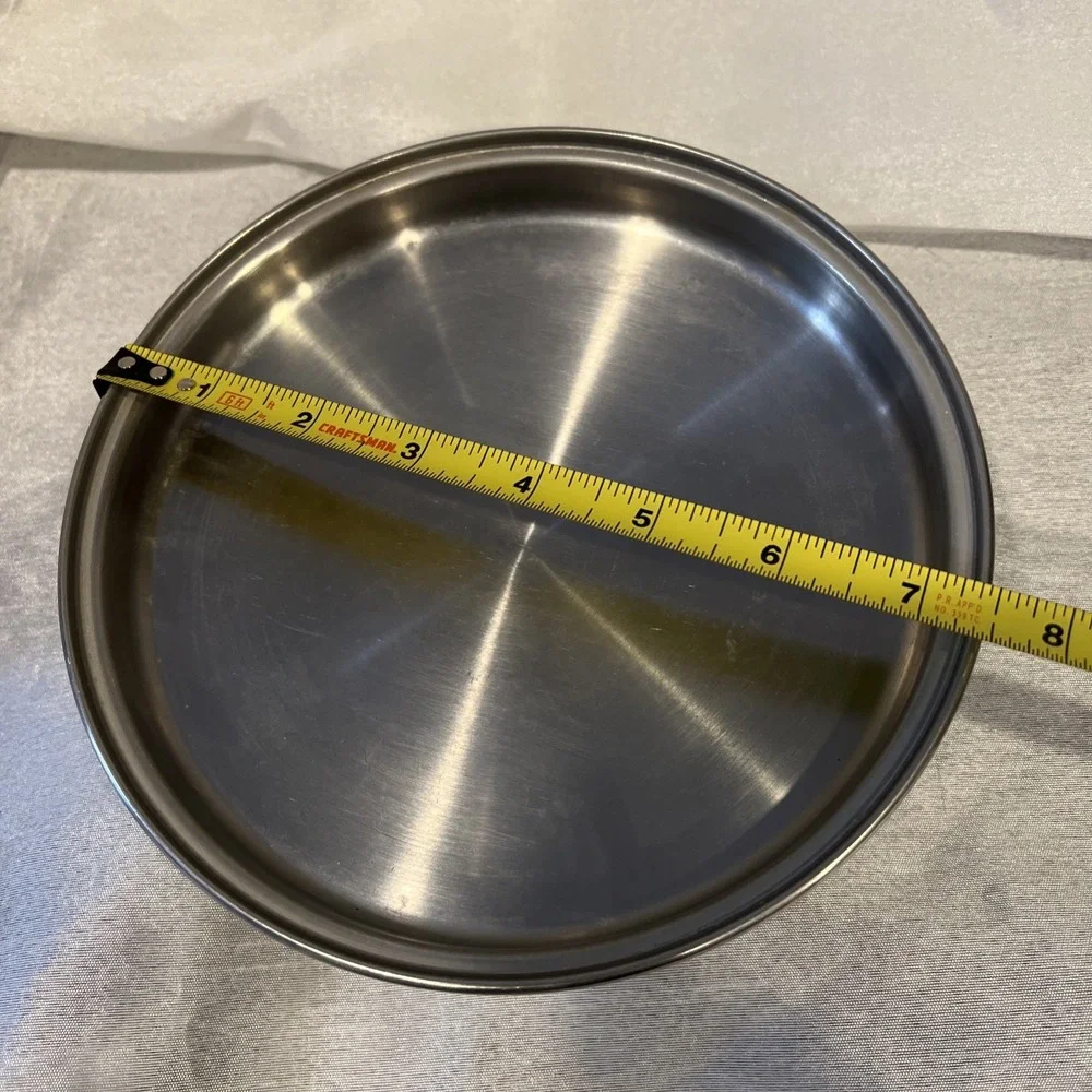 Vintage Duncan Hines -Regal Ware 3 Ply Stainless Steel Stock‎ Pot Lid 7.5'' Only